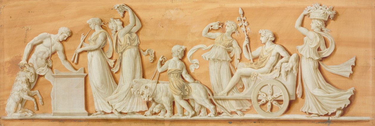 Peinture de dessus de porte - Pierre II Rousseau