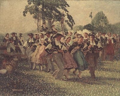 Danse à Pontivy - Pierre Louis Cadre