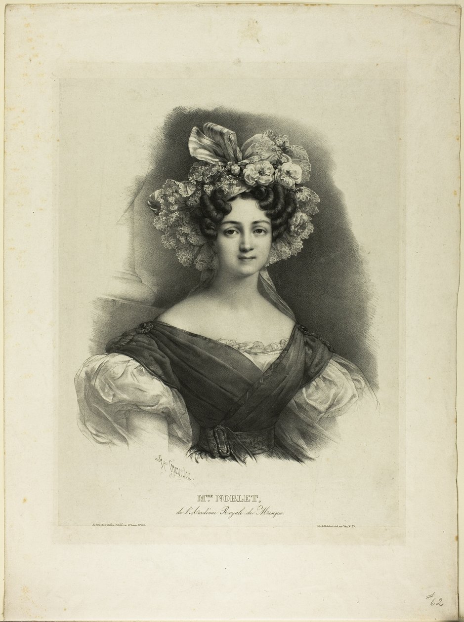 Mlle. Noblet - Pierre Louis Henri Grevedon