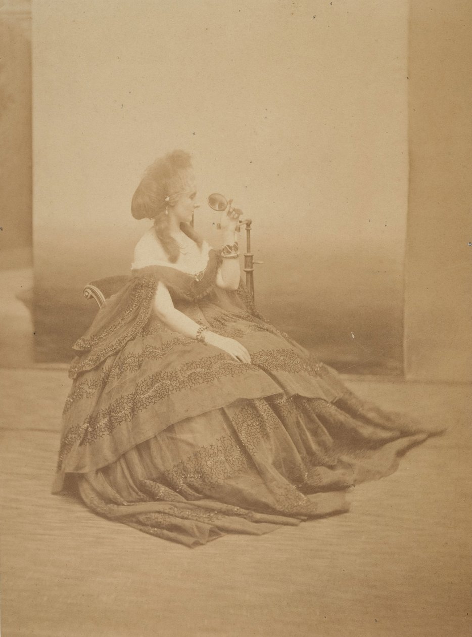 Les yeux mirés, années 1860 - Pierre Louis Pierson