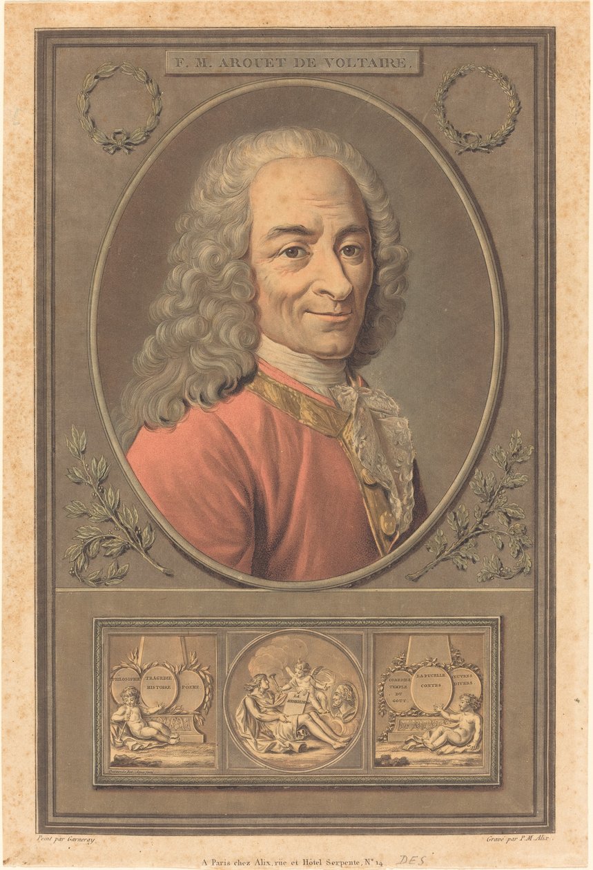 F.M. Arouet de Voltaire - Pierre Michel Alix