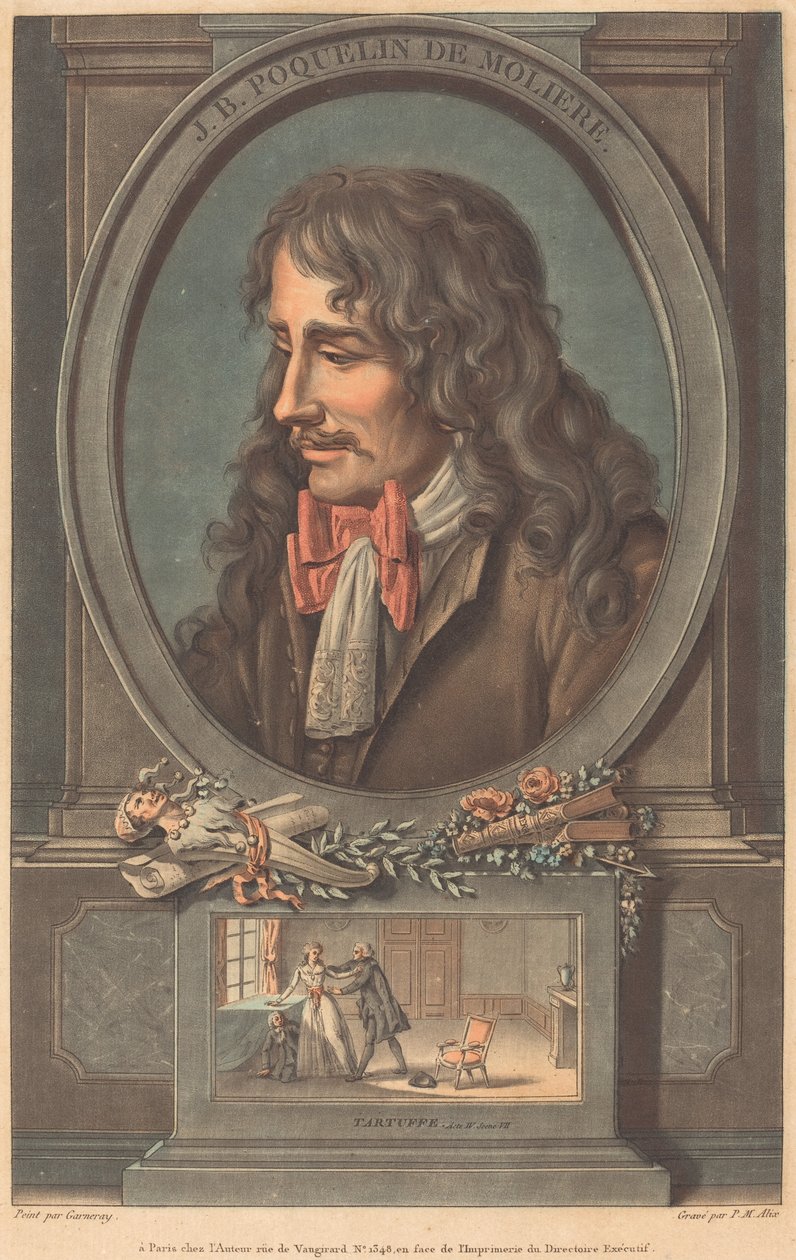 J.B. Poquelin de Molière - Pierre Michel Alix