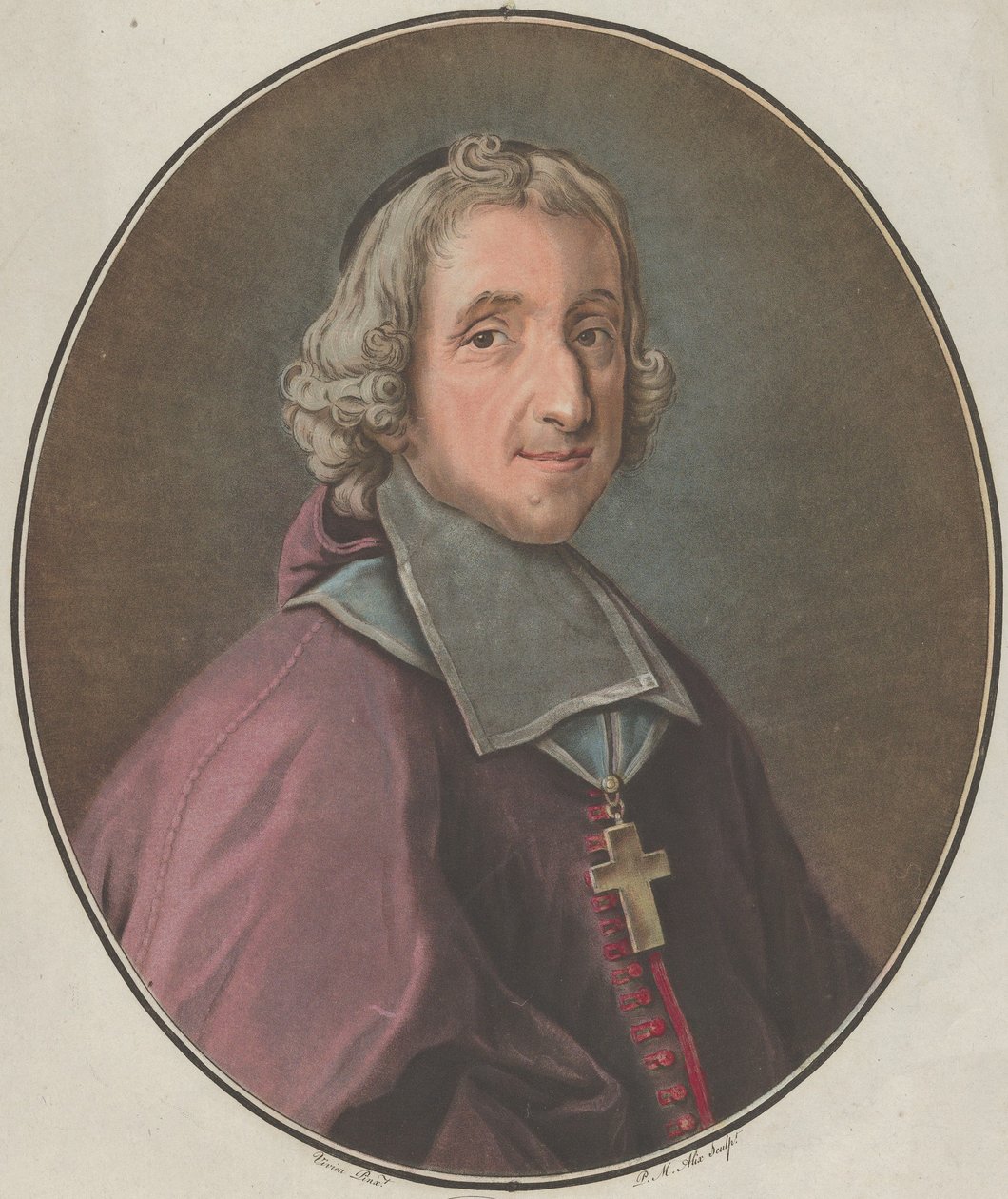 Portrait de Fénelon, 1793 - Pierre Michel Alix