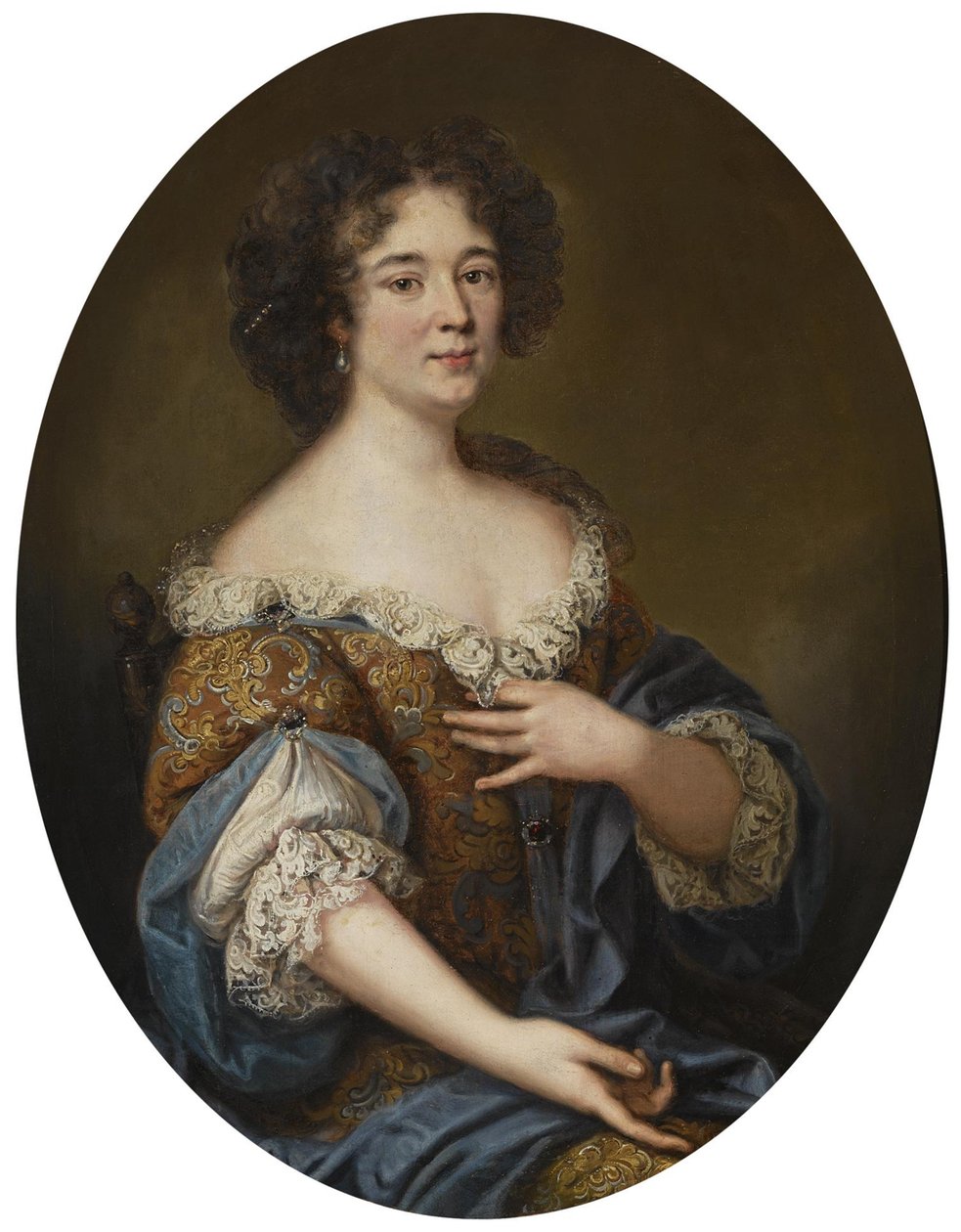 Portrait de Marie Mancini 1639-1715 - Pierre Mignard