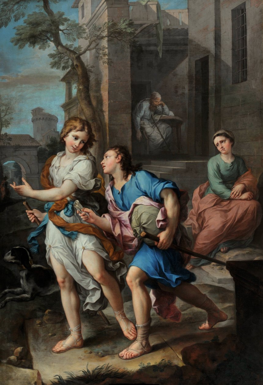 Jeune Tobie à gauche - Pierre Parrocel