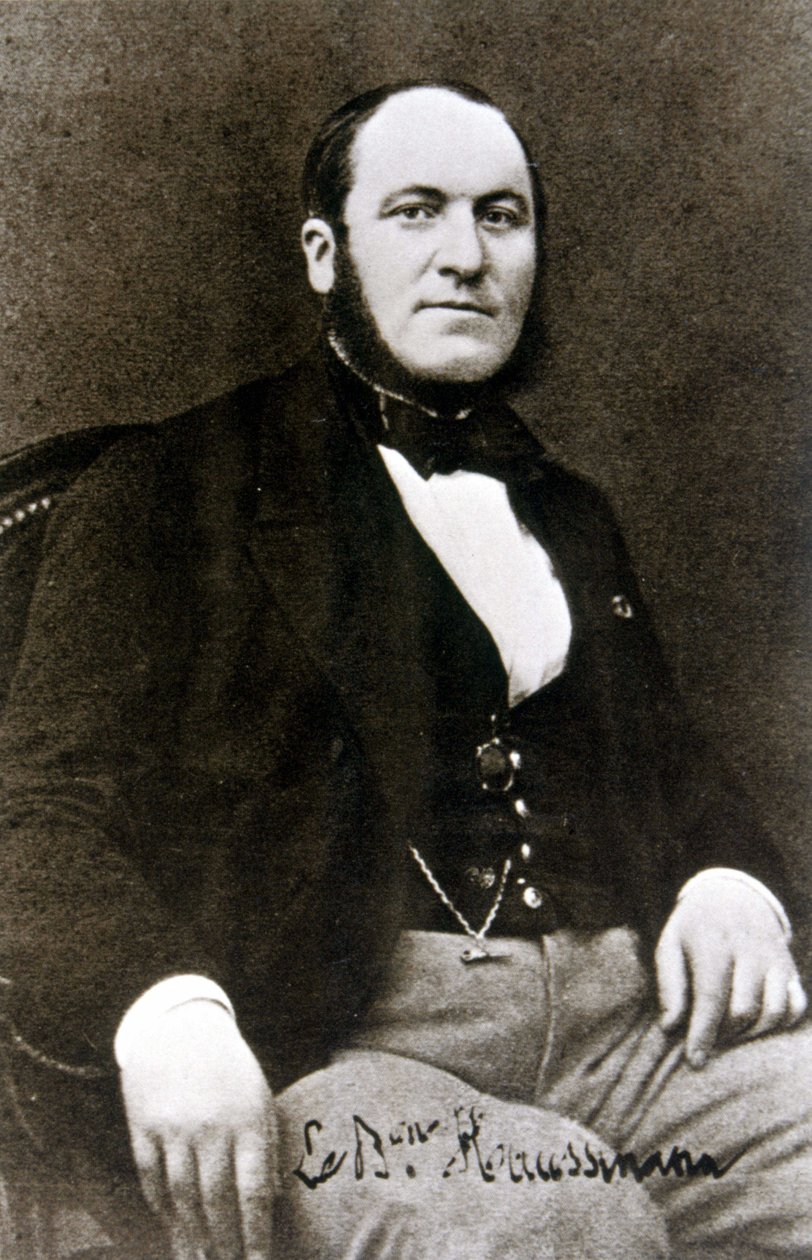 Portrait du Baron Haussmann, c.1850 - Pierre Petit