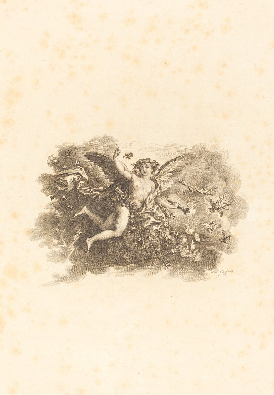 Fleuron pour les pages de titre - Pierre Philippe Choffard