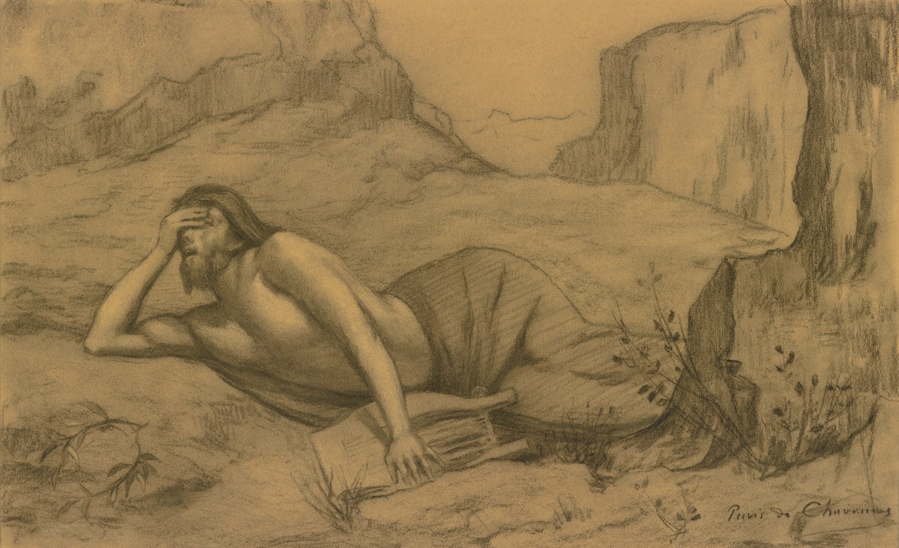 Orphée - Pierre Puvis de Chavannes