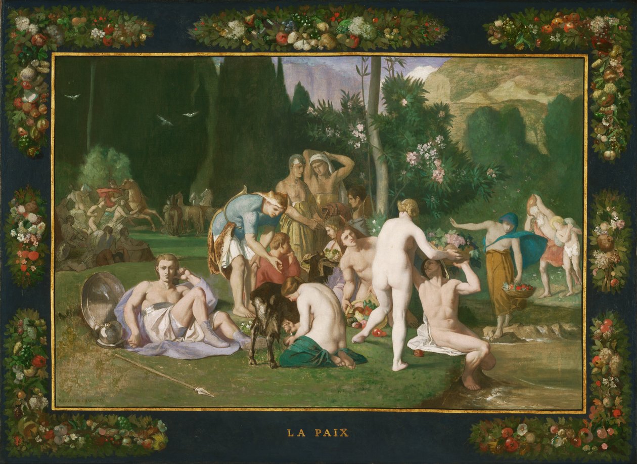 La paix - Pierre Puvis de Chavannes