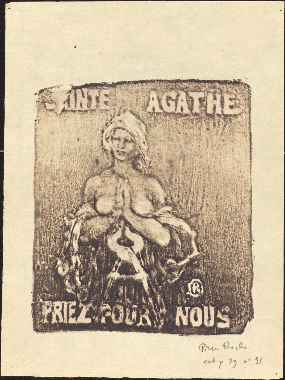 Sainte Agathe - Pierre Roche