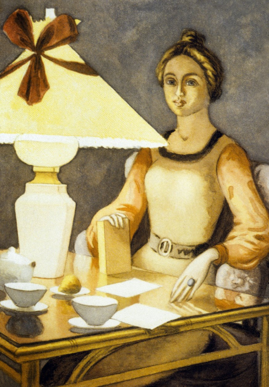 Angele, illustration de "Paludes" par André Gide - Pierre Roy