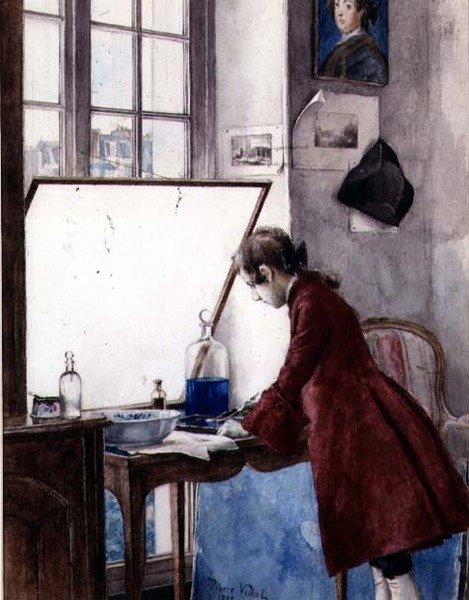 Le graveur - Pierre Vidal