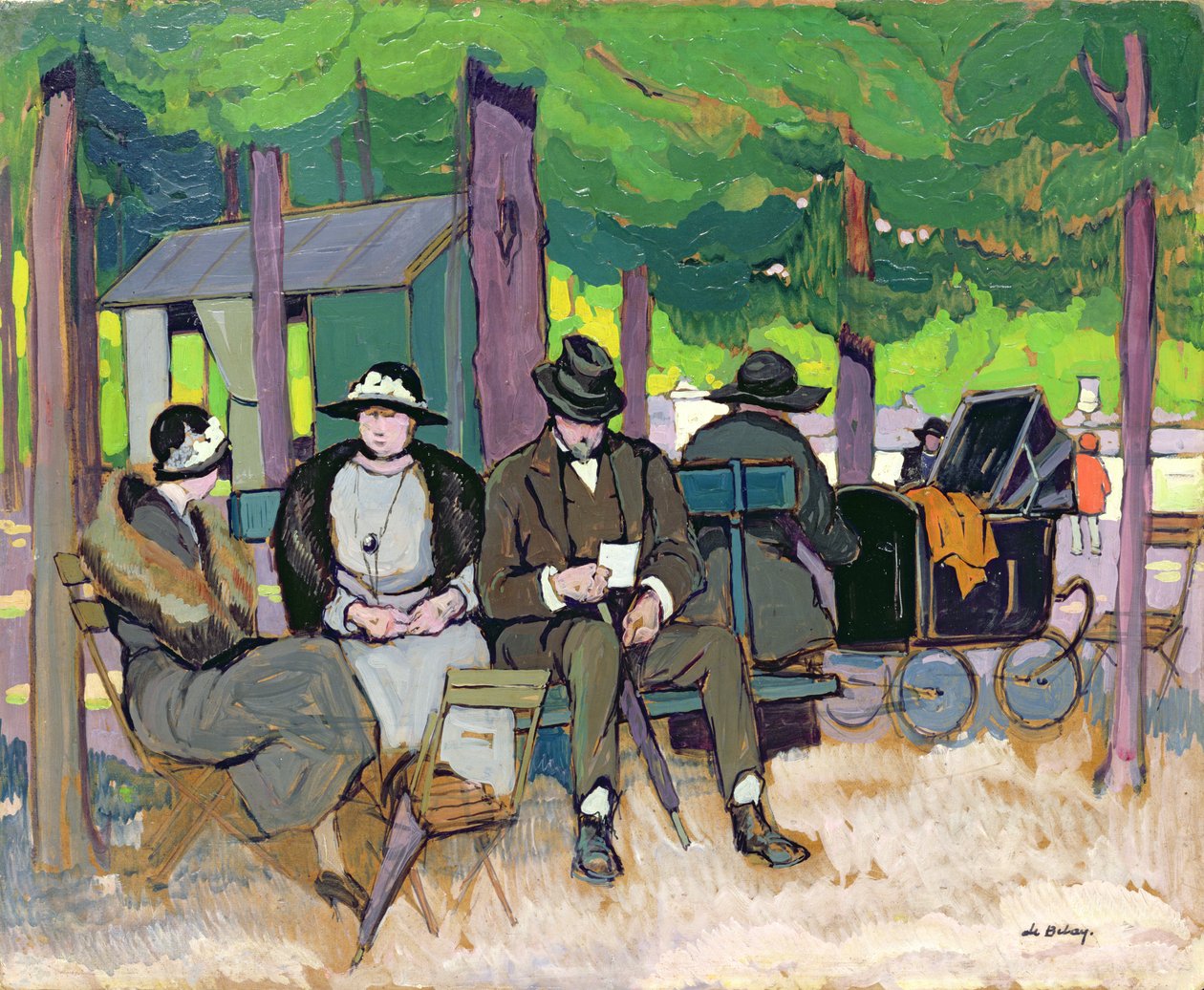 Jardin du Luxembourg, Paris - Pierre de Belay