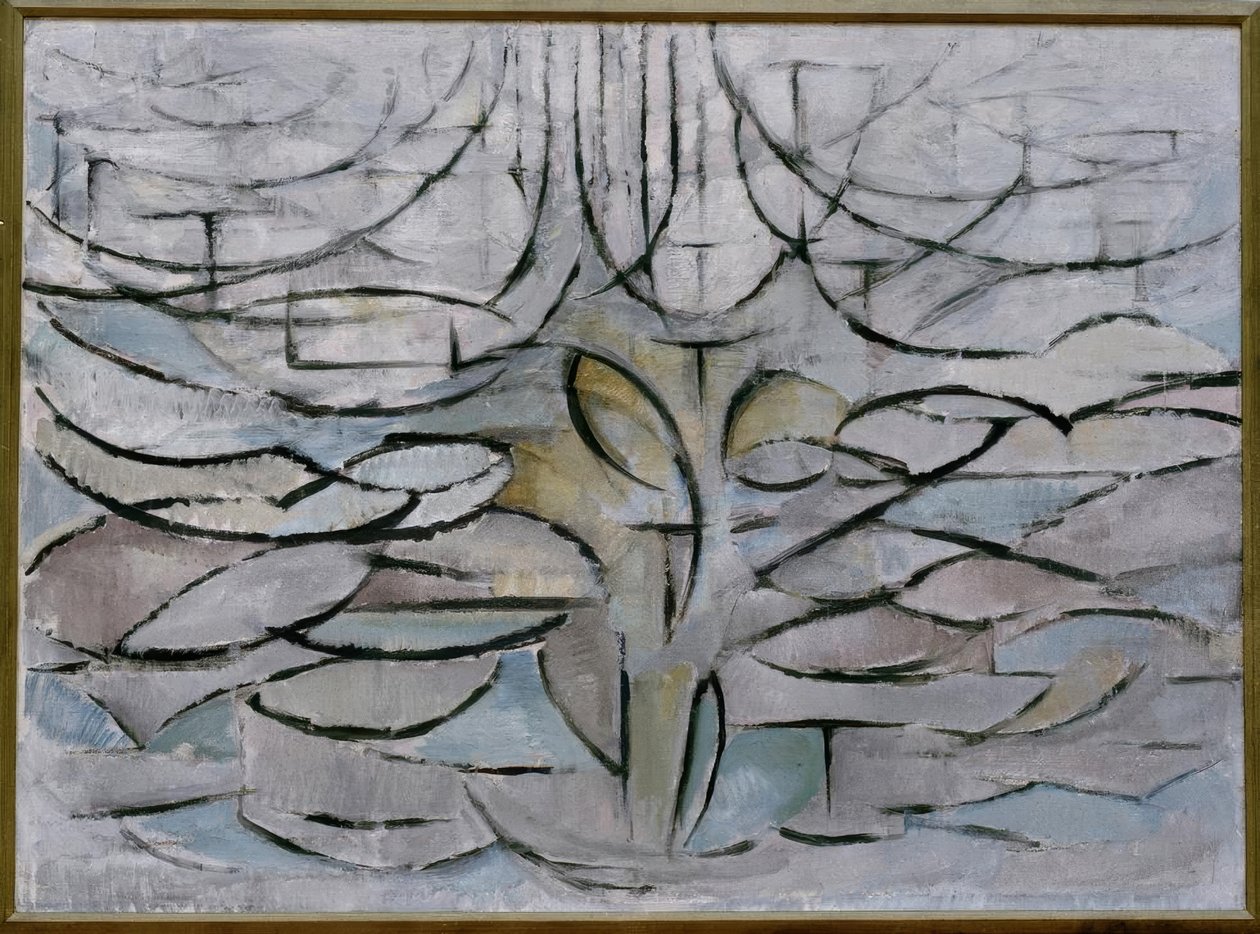 Pommier en fleurs - Piet Mondrian
