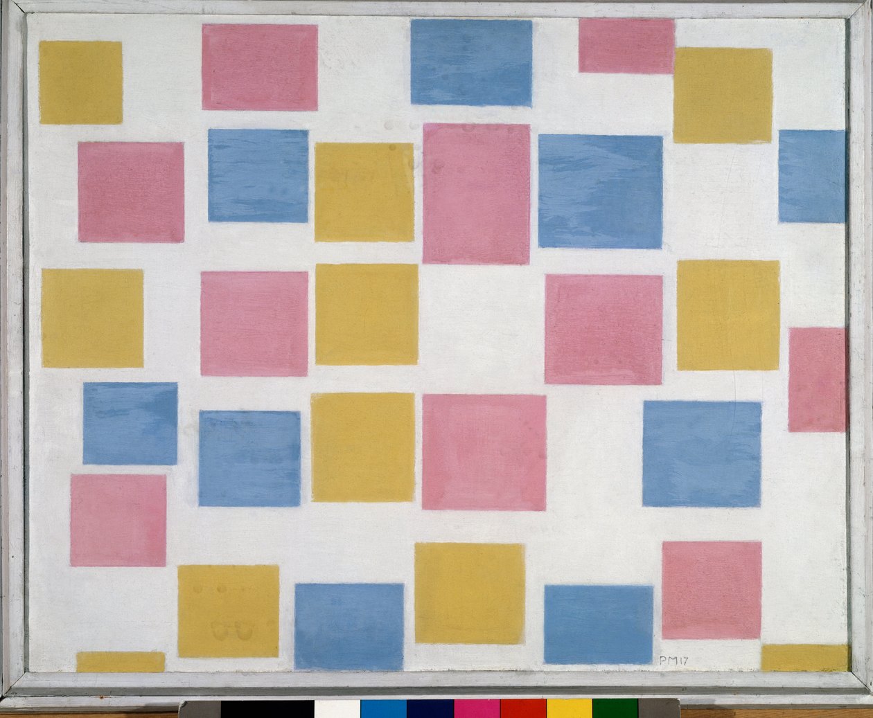 Composition avec couleurs - Piet Mondrian