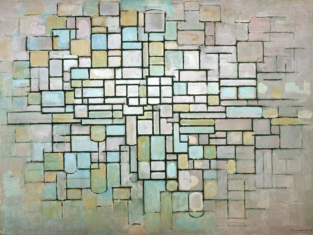 Composition No.II, 1913 - Piet Mondrian