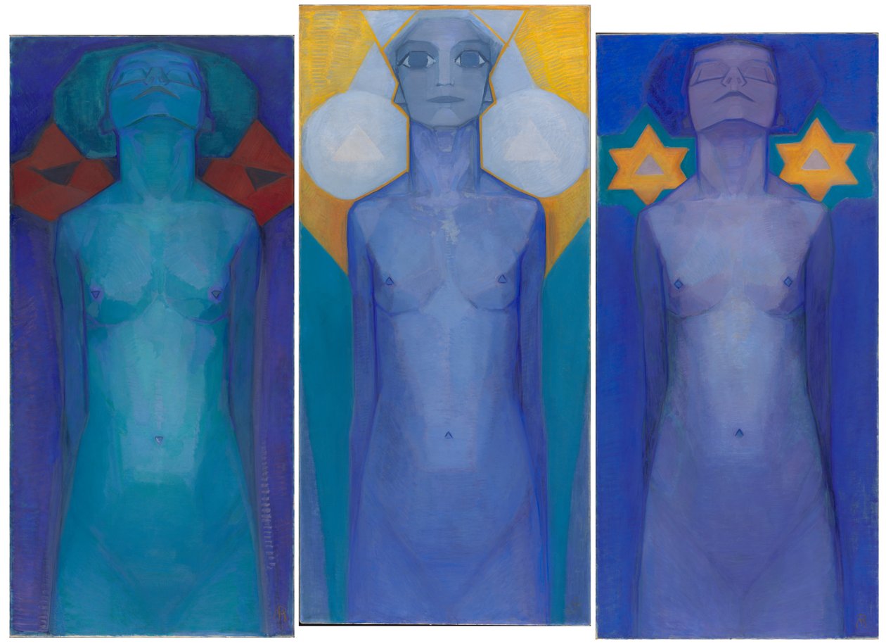 Évolution, c.1911 - Piet Mondrian
