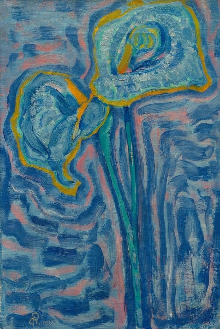 Arums - Piet Mondrian