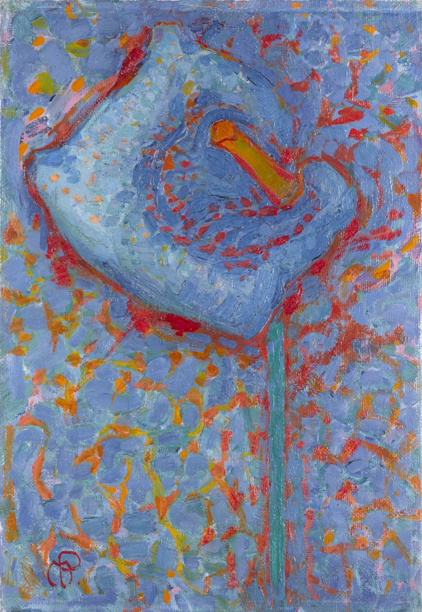 Arum Lily, 1908-1909 - Piet Mondrian