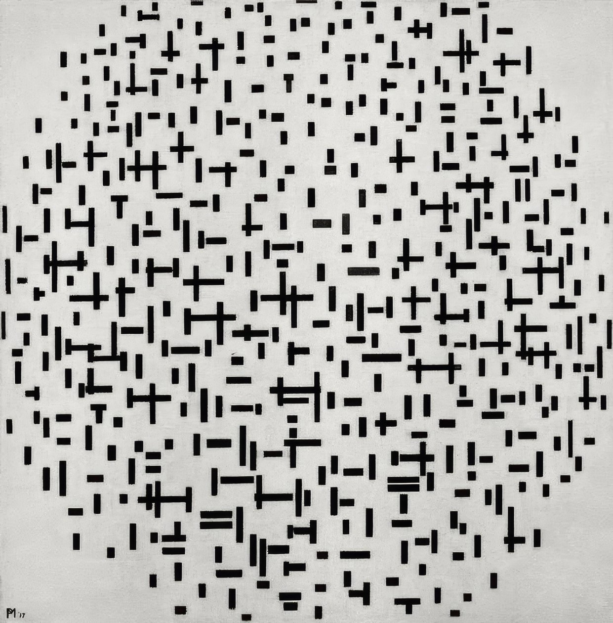 Composition en ligne - Piet Mondrian