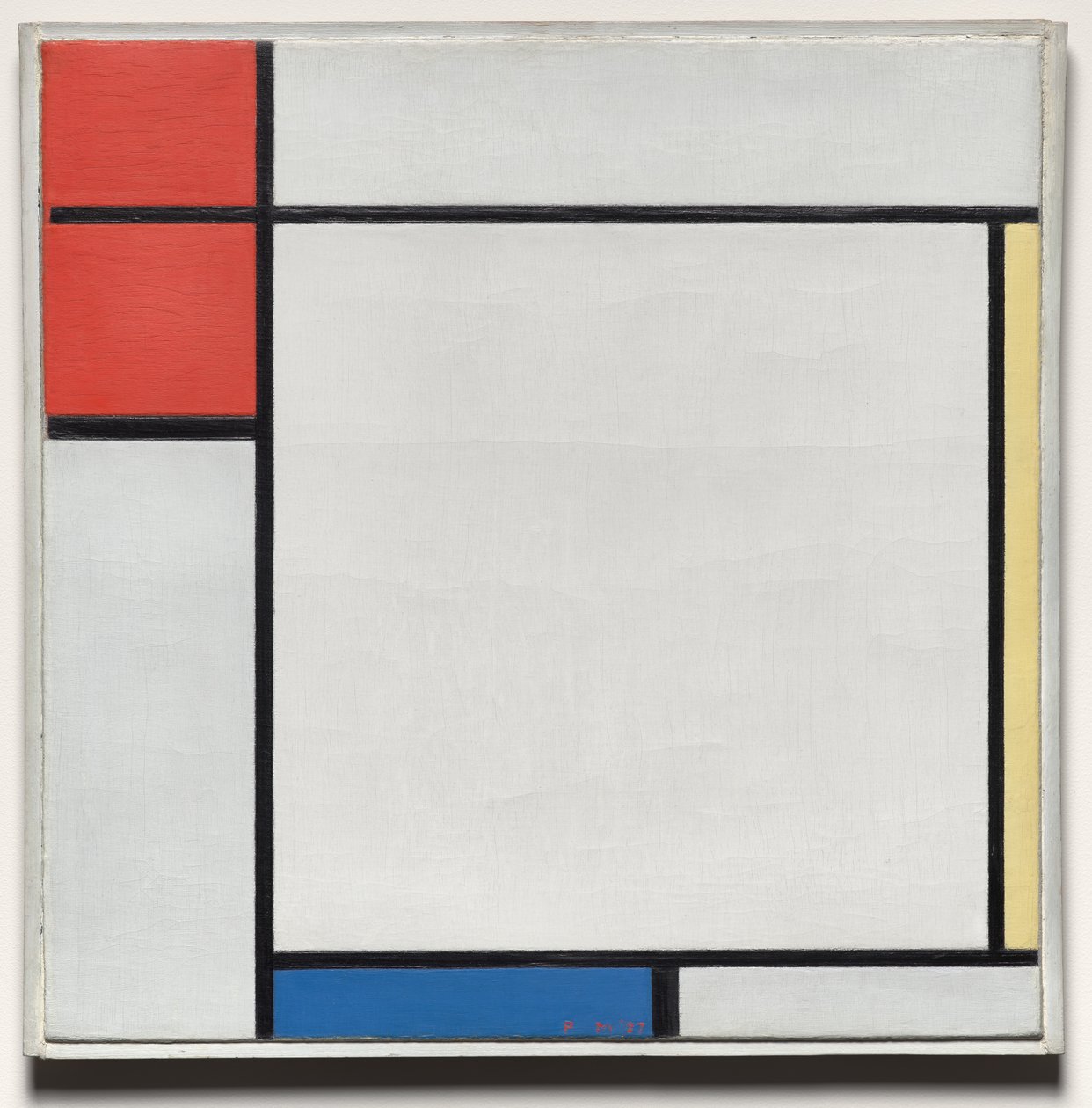 Composition avec rouge, jaune et bleu - Piet Mondrian