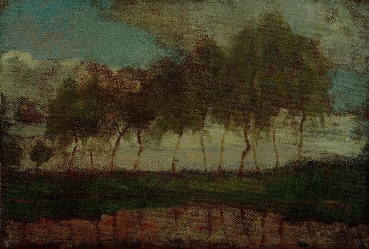 Le Gein: Arbres au bord de l