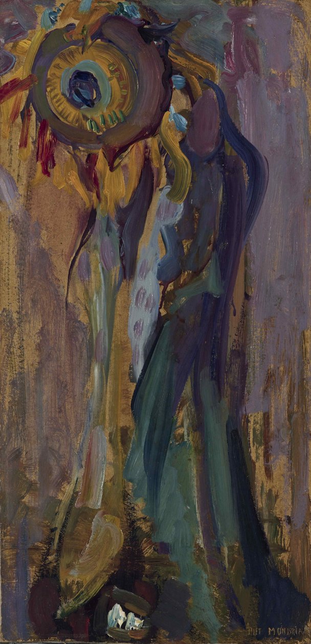 Tournesol mourant I, 1908 - Piet Mondrian