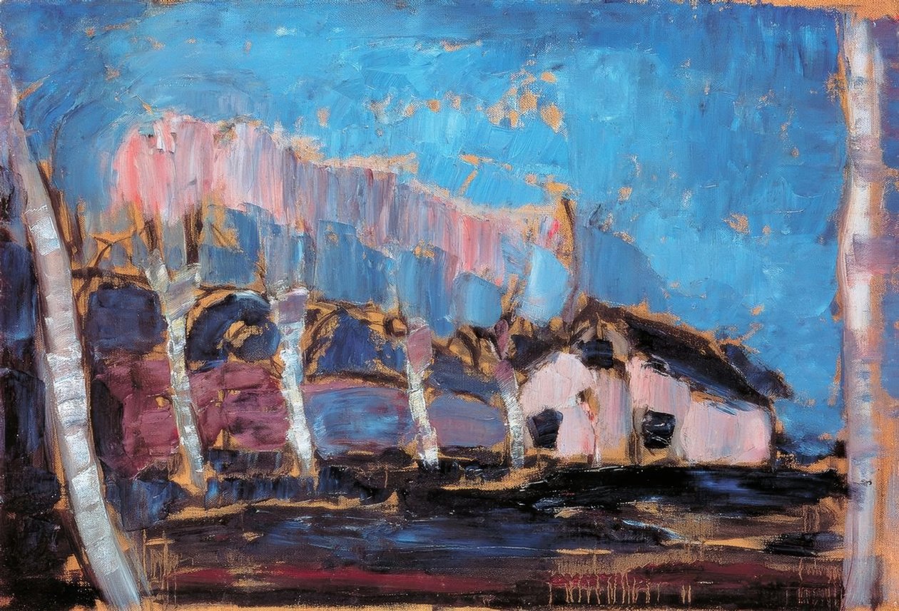 Paysage nocturne, 1908 - Piet Mondrian