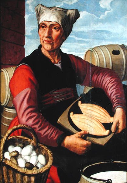 Une fermière hollandaise, 1543 - Pieter Aertsen
