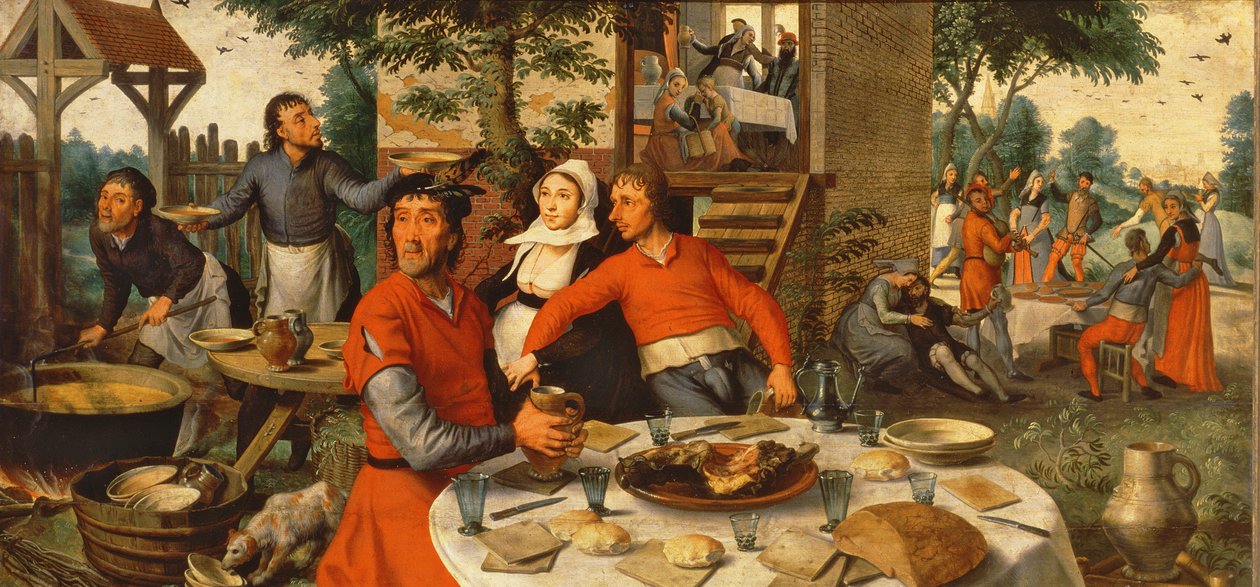 Fête paysanne, 1550 - Pieter Aertsen