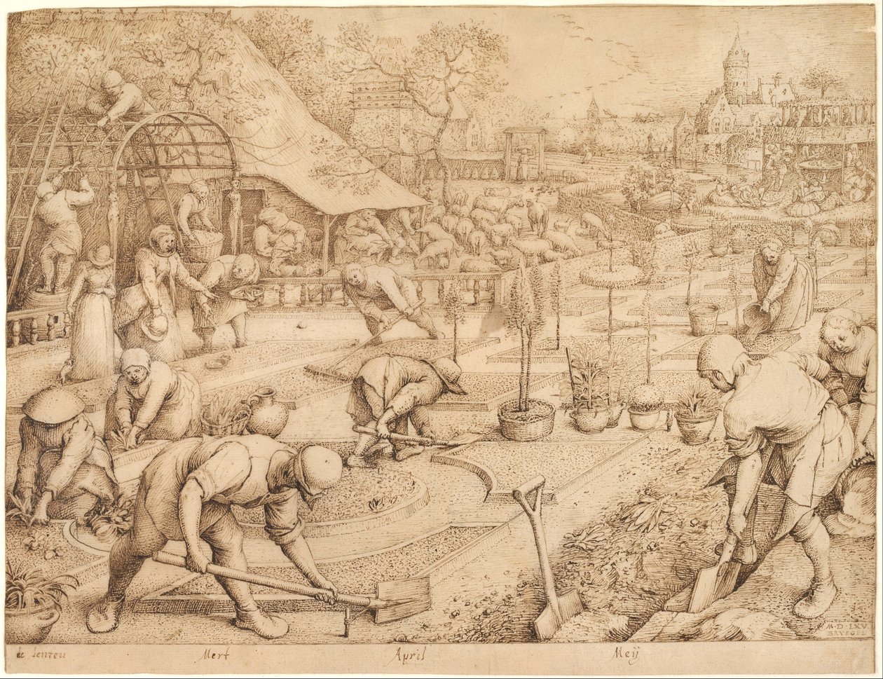 Printemps, 1565 - Pieter Bruegel the Elder