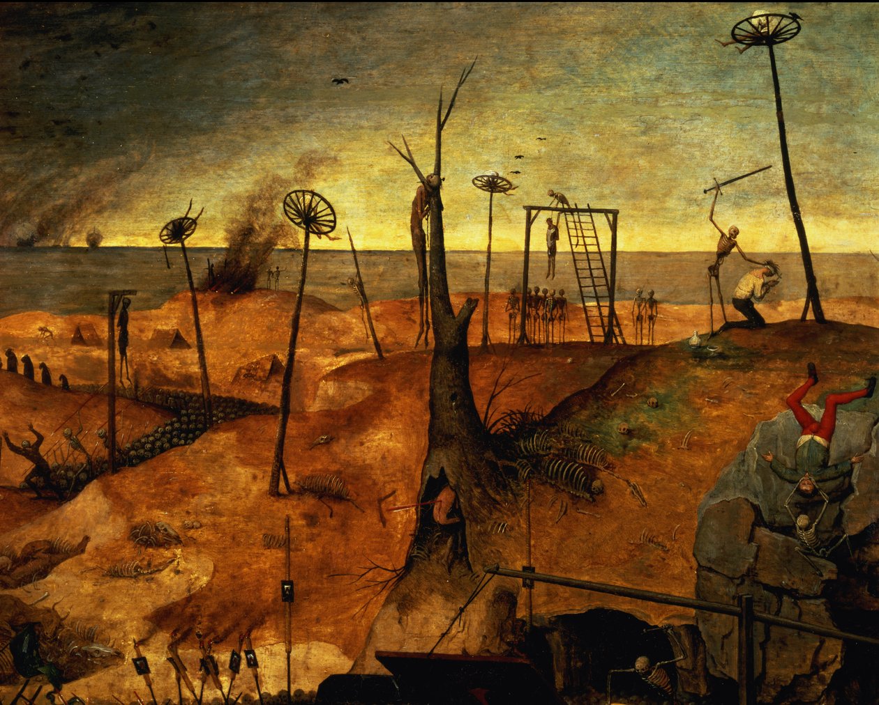 Le Triomphe de la Mort, c.1562 (détail) - Pieter Bruegel the Elder