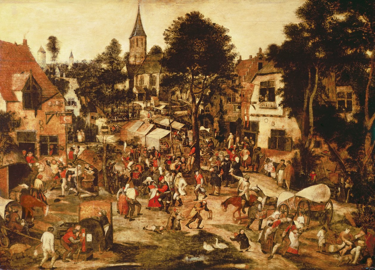 La Fête du Village - Pieter Brueghel the Younger