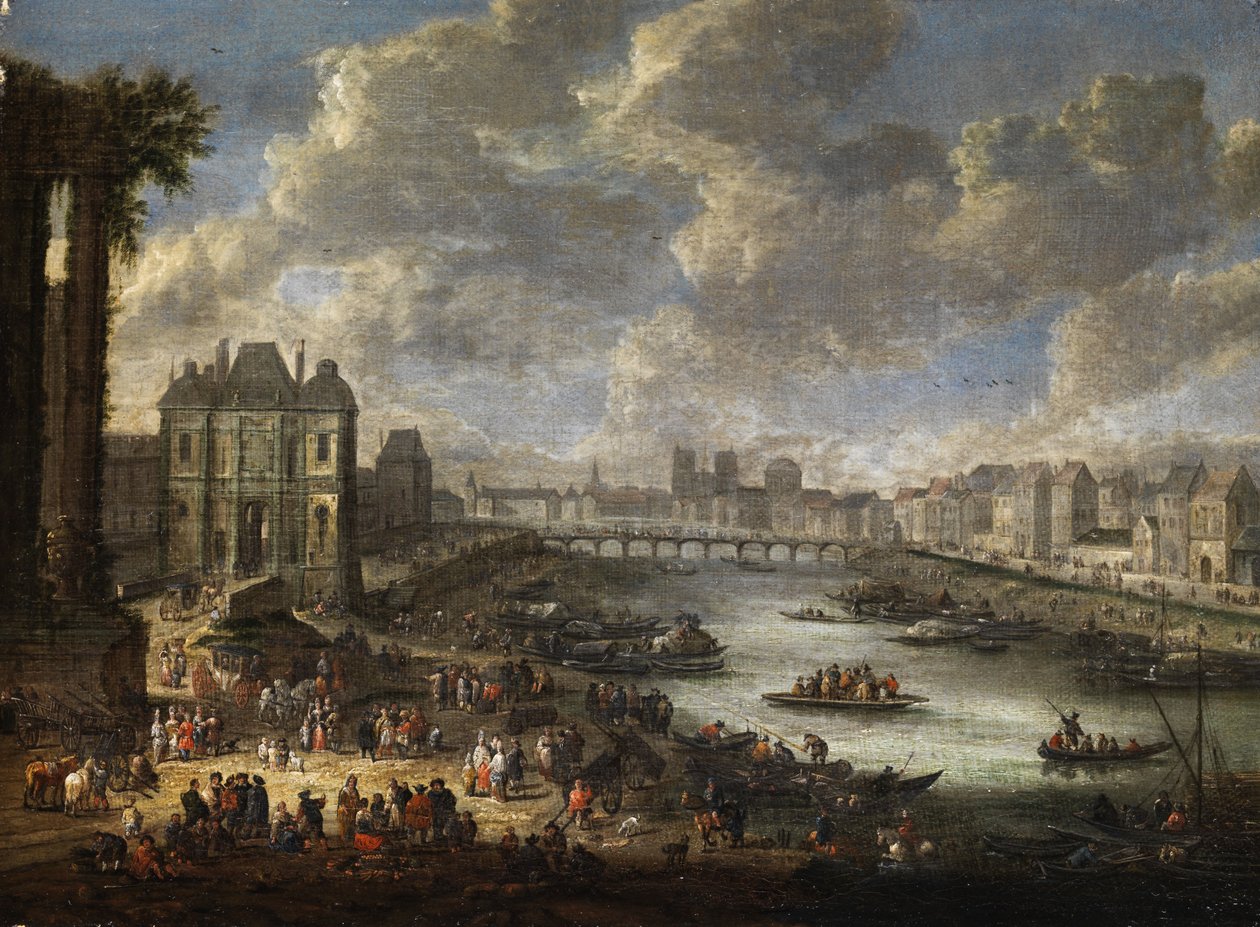 Vue de Paris - Pieter Casteels II