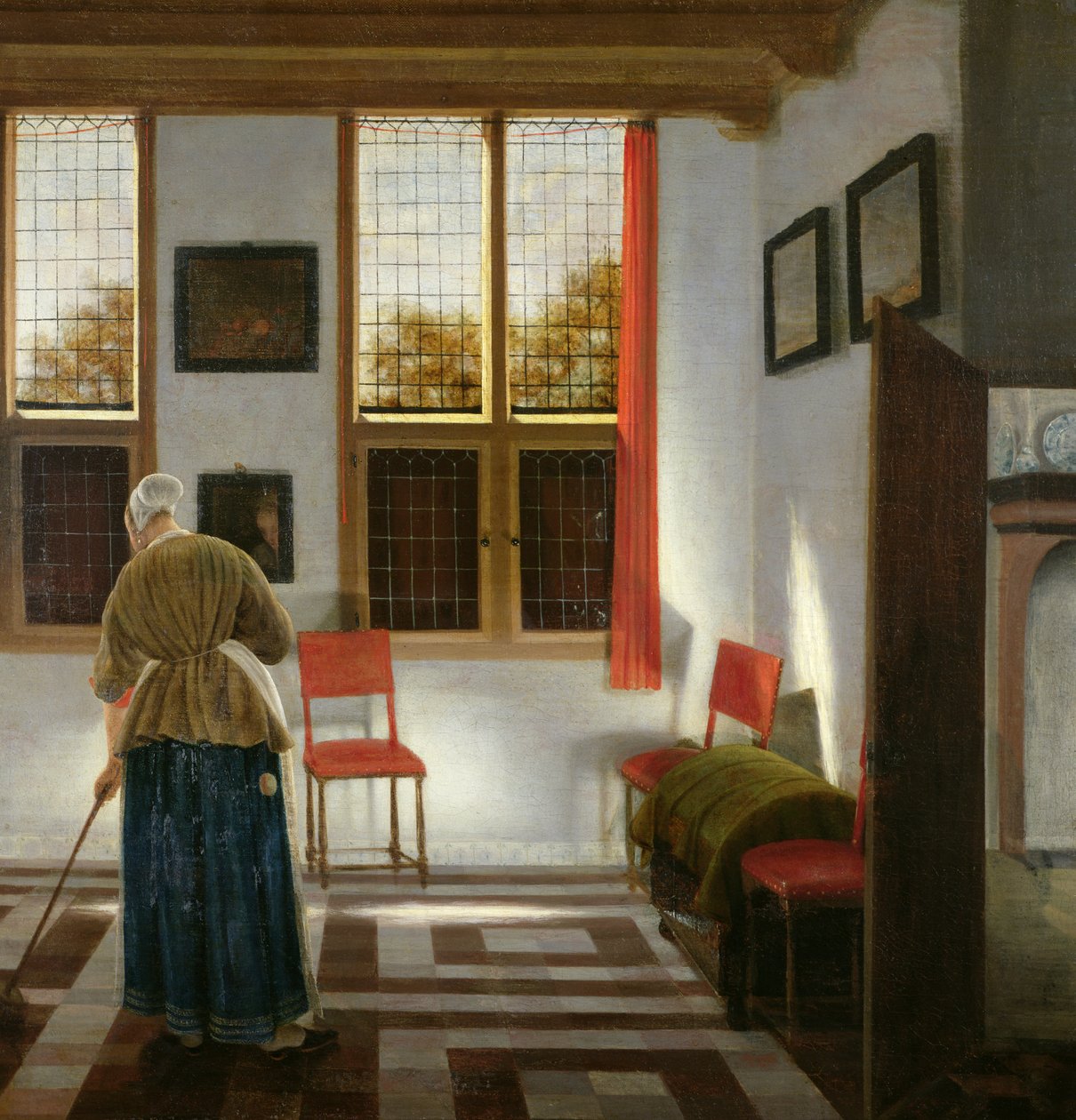 Le balayeur - Pieter Janssens
