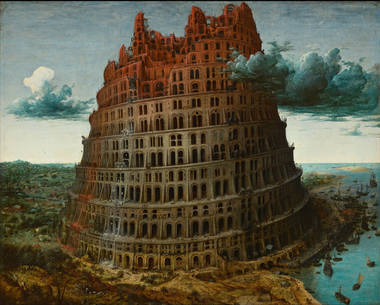 La Tour de Babel, c.1565 - Pieter Bruegel the Elder