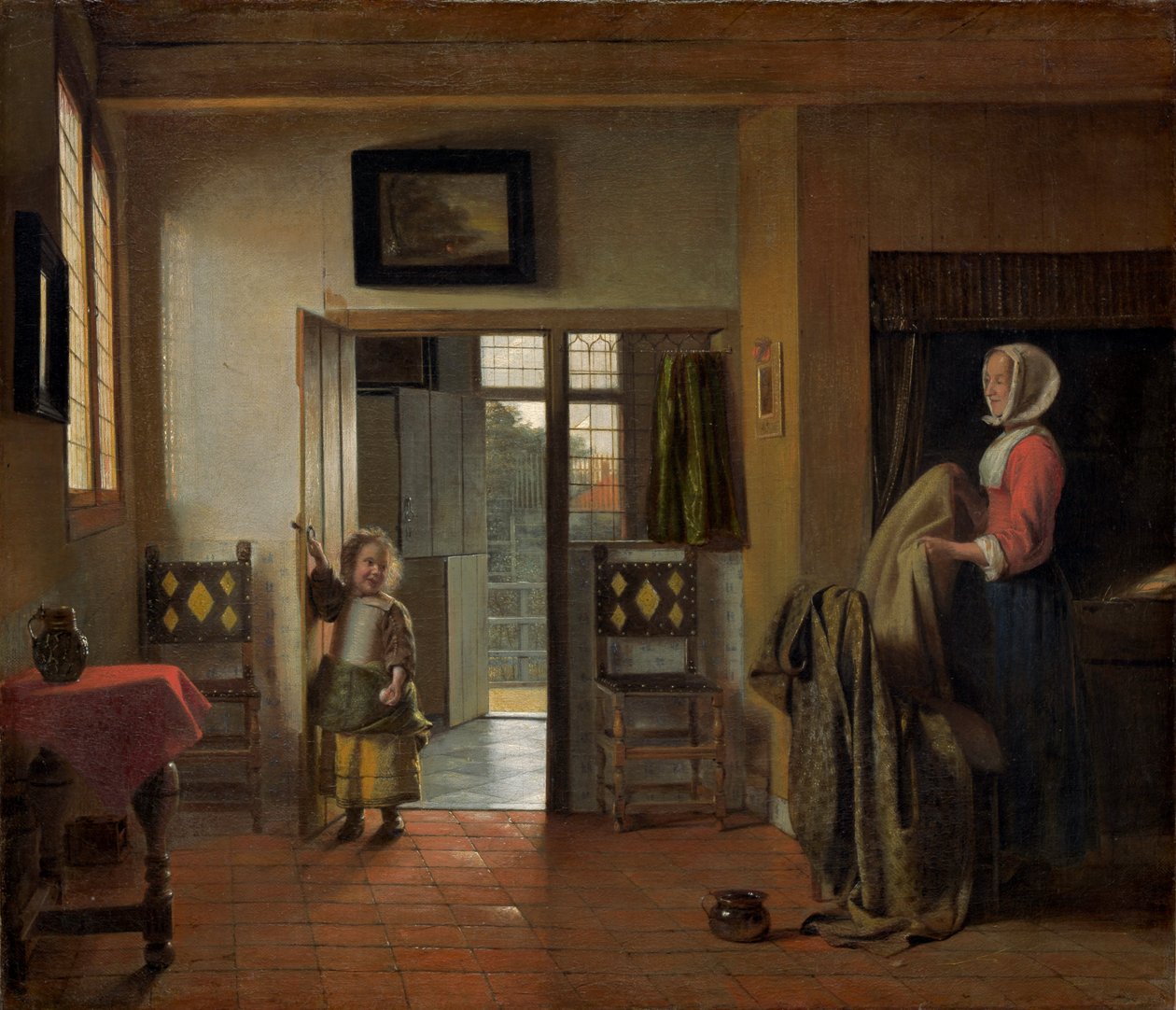 La chambre - Pieter de Hooch