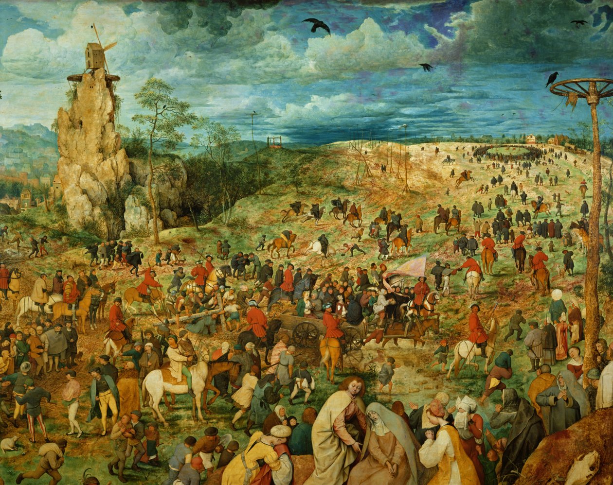 Le Chemin du Calvaire, 1564 (détail) - Pieter Bruegel the Elder