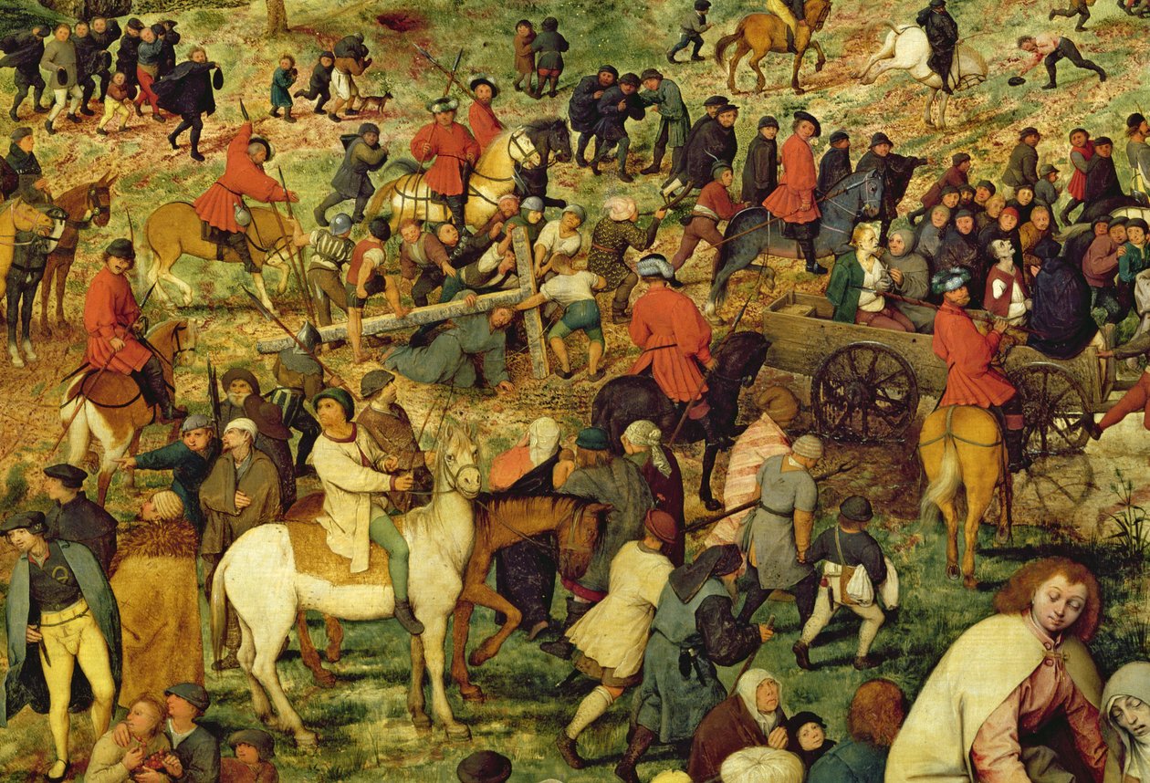 Le Chemin du Calvaire, 1564 (détail) - Pieter Bruegel the Elder