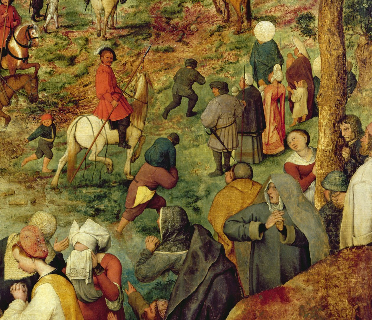 Le Chemin du Calvaire, 1564 (détail) - Pieter Bruegel the Elder