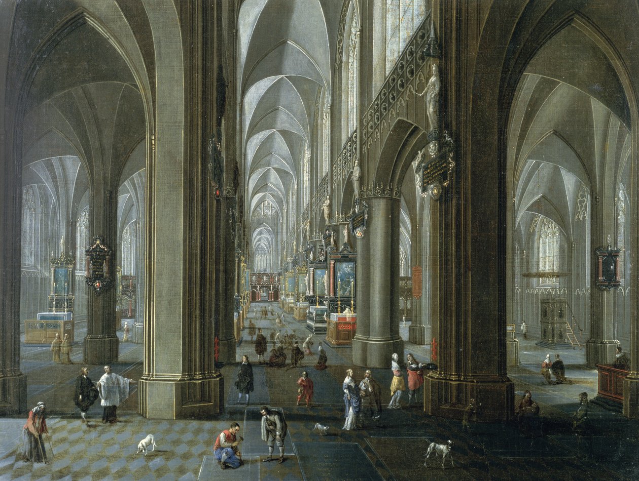 Intérieur de la Cathédrale Notre-Dame d