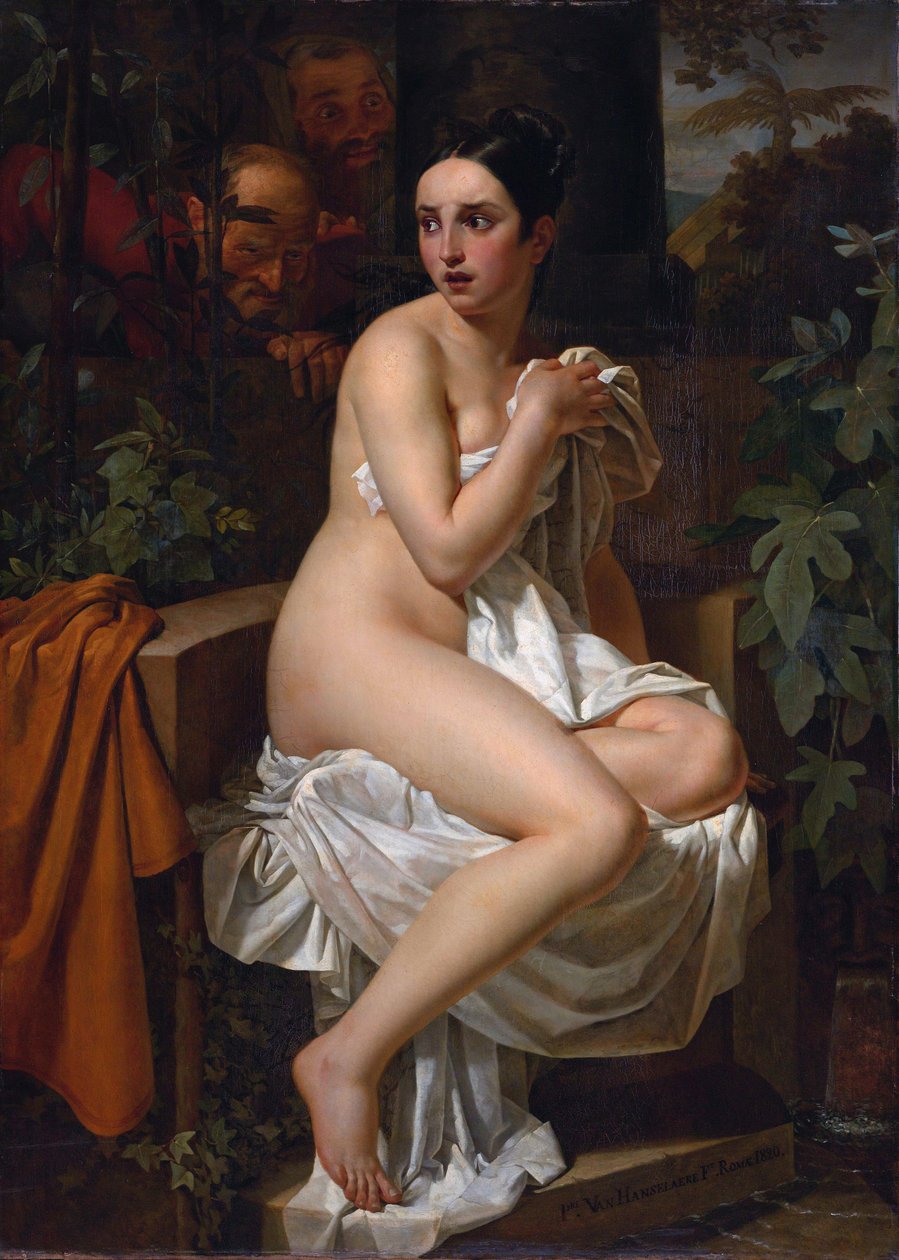 Suzanne et les vieillards - Pieter van Hanselaere
