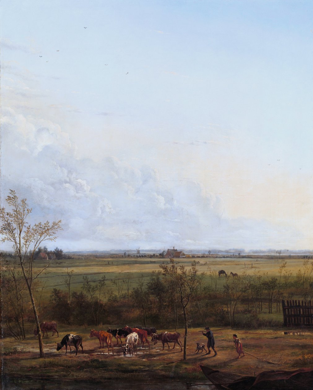 Vue sur les prés près de 