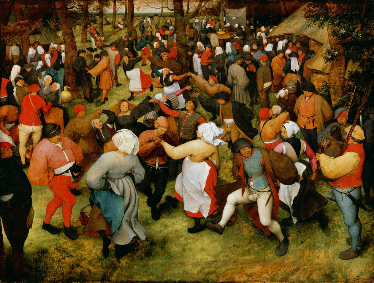 La danse de mariage - Pieter Brueghel the Elder