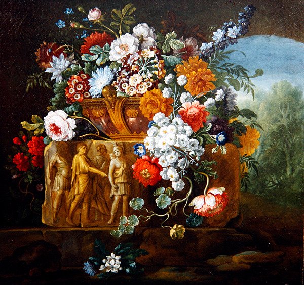 Roses, Pivoines, Marguerites et autres Fleurs - Pieter Casteels