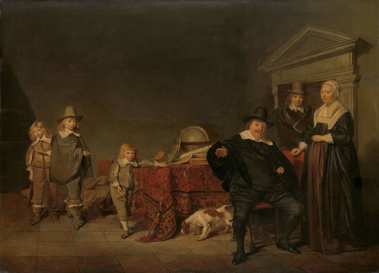 Groupe familial - Pieter Codde