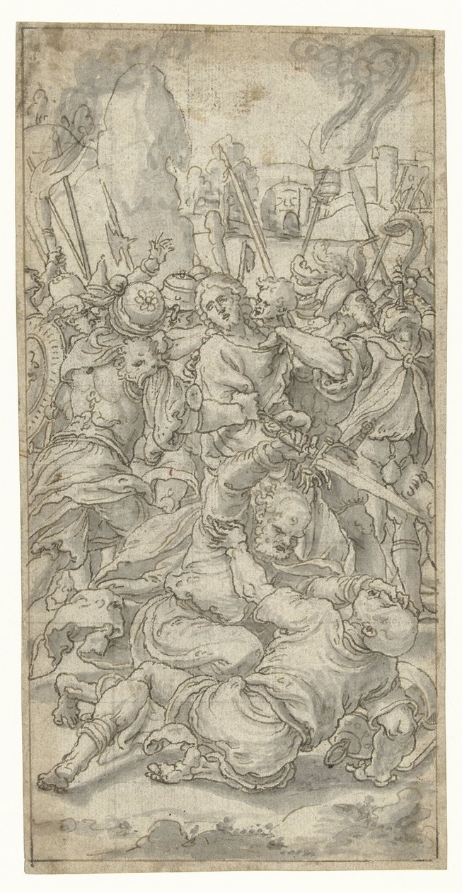 Arrestation du Christ - Pieter Coecke van Aelst (I)