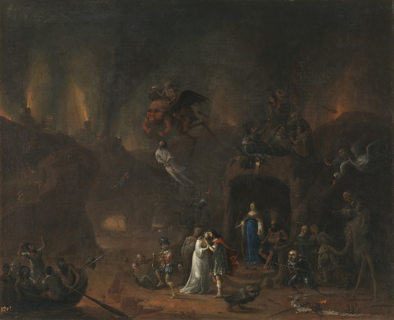 Orphée et Eurydice en enfer - Pieter Fris