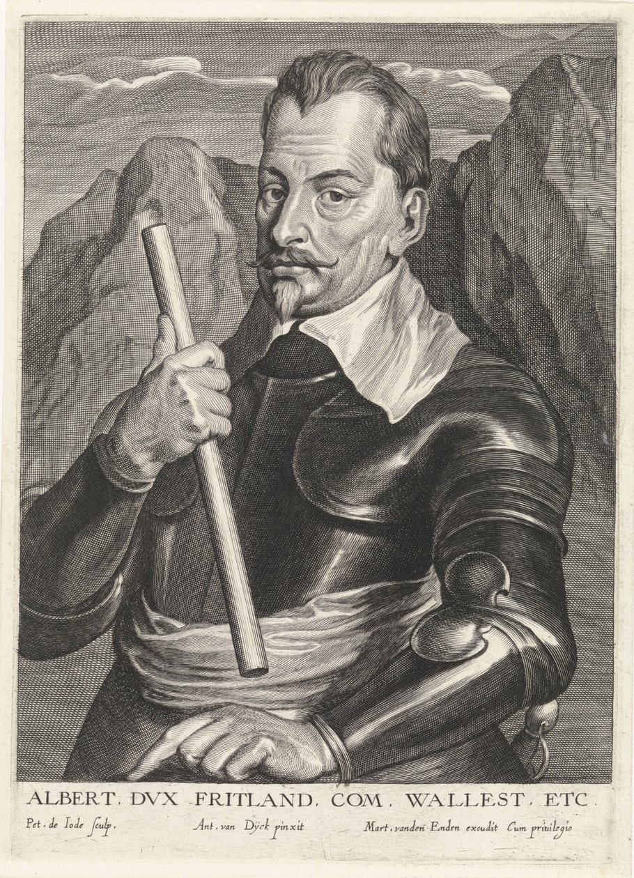 Albrecht von Wallenstein - Pieter I Jode de