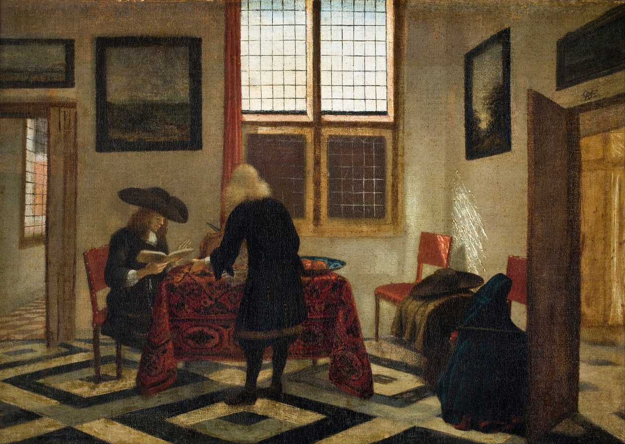 Scène intérieure - Pieter Janssens